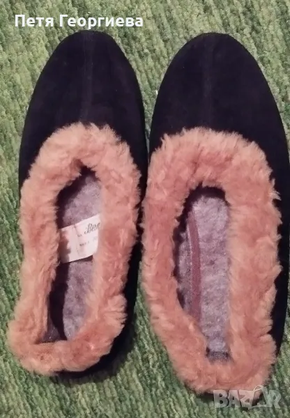 Леки велурени пантофки, снимка 1