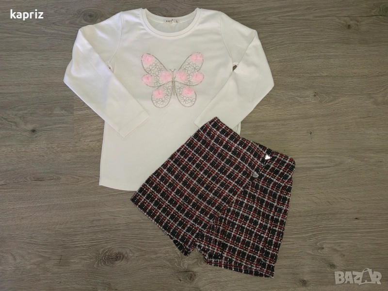 Детски комплект размер 128 , цена 15 лв, снимка 1