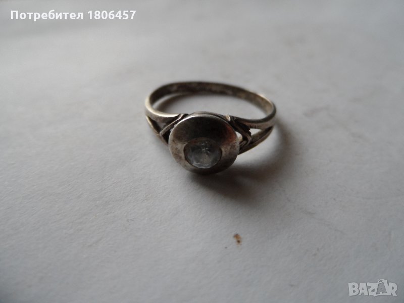 сребърен пръстен 2, снимка 1