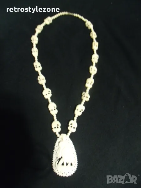 № 7923 стар накит / гердан / колие /огърлица  , снимка 1