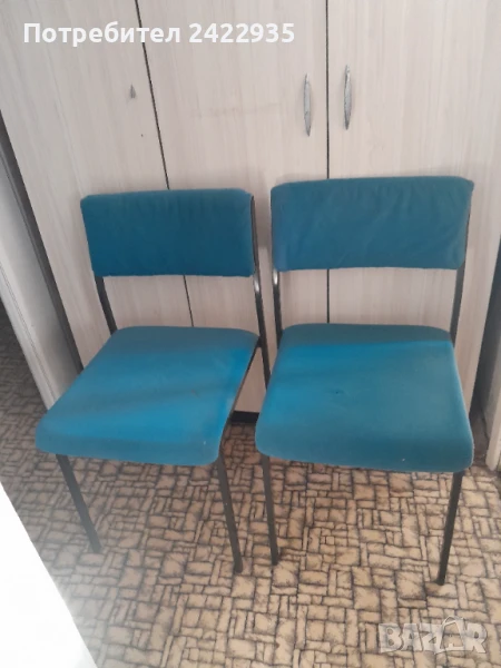 Стол - цената е общо за 2та стола, снимка 1