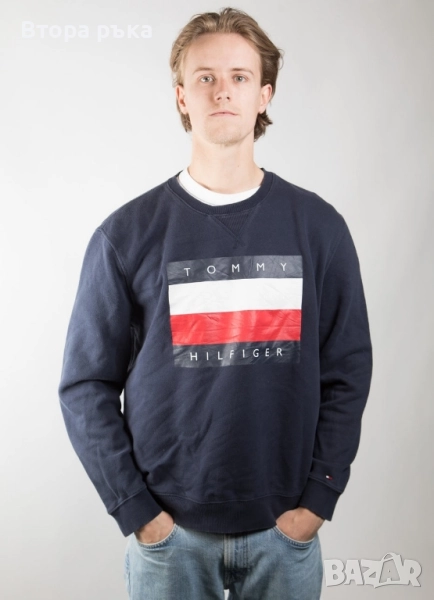 Tommy hilfiger горнище мъжка оригинален , снимка 1