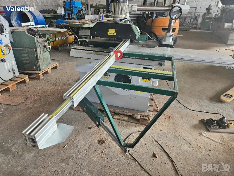 фреза с карета наклон на шпиндела и подавател, снимка 1