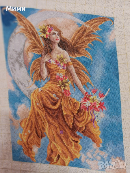 Гоблен  " Слънчева фея"и "Чудотворната икона", снимка 1