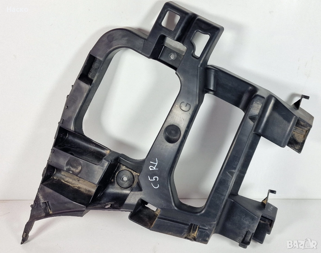 Заден Ляв Държач Скоба Крепеж Задна Броня Citroen C5 III X7 Комби Ситроен Ц5 2008-2017 9681048680, снимка 1