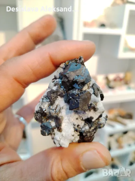 Клеофан с кварц от Мадан , снимка 1