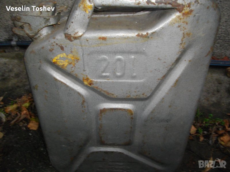 Метални железни туби 20л. за нафта,бензин,масло, снимка 1