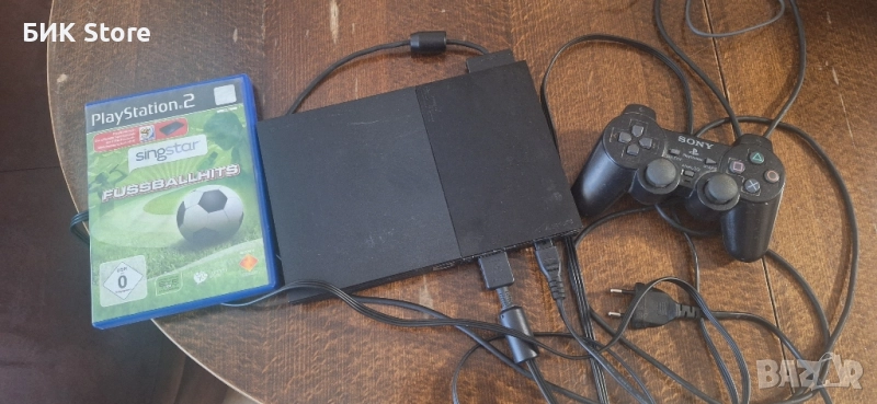 playstation 2 ps2 плейстейшън с игра, снимка 1