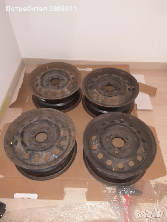 Стоманени джанти 14", снимка 1