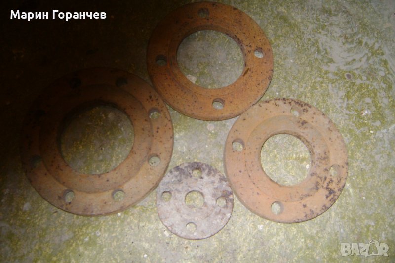 Фланец стоманен -Ф110-Ру-1.0, снимка 1