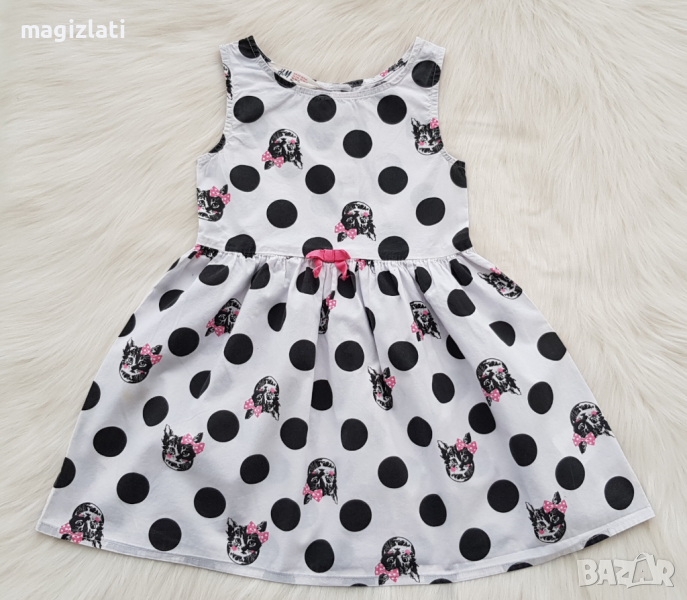 Детска рокля H&M Котета 3-4 години, снимка 1