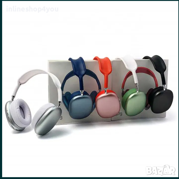 Слушалки, безжични с Bluetooth P9 Max , снимка 1