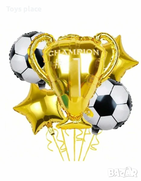 Фолиеви футболни балони Шампионска лига Парти балони , снимка 1