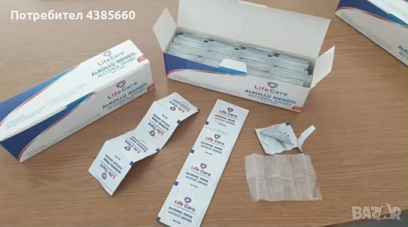 Алкохолни тампони, снимка 1
