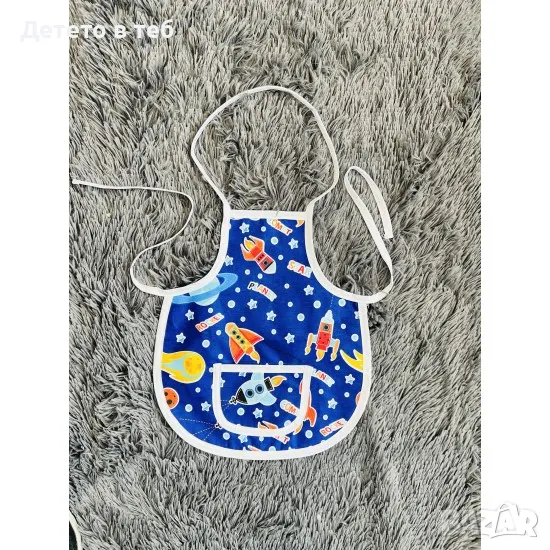 Детска готварска престилка Космос, снимка 1
