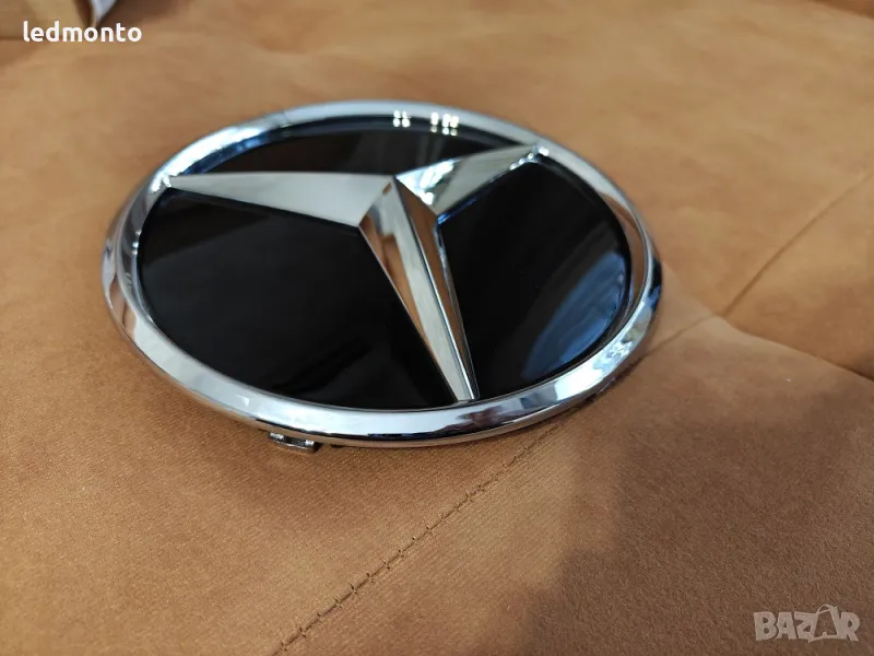 Предна емблема Mercedes Предна емблема Mercedes 18.5 см за C, B, A-Class, GLB, GLA, CLA (2019-2022), снимка 1