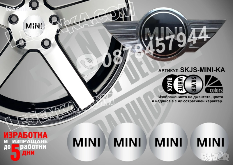 MINI стикери за капачки, снимка 1