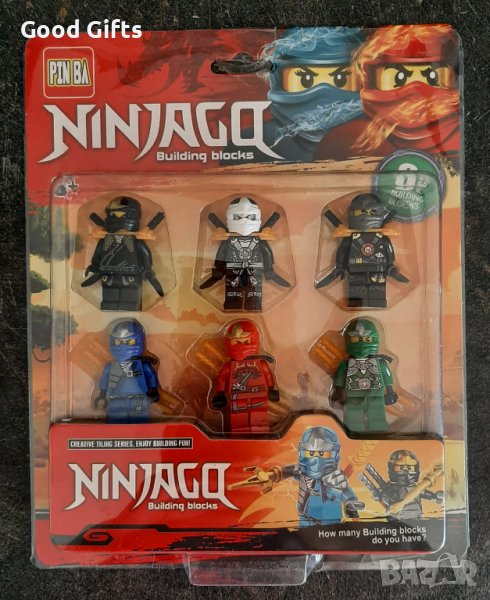Комплект 6бр. Нинджаго фигурки, снимка 1