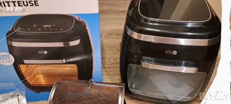 Фурна с горещ въздух без мазнина с функция за печене
, снимка 1