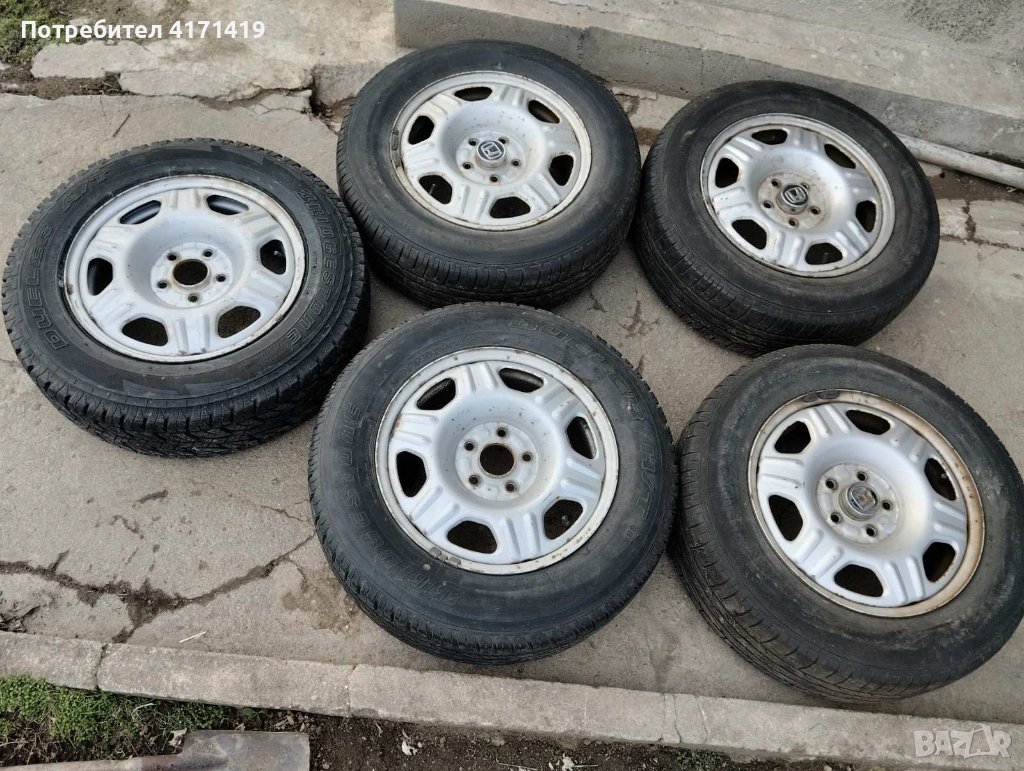 Джанти с гуми в добро състояние , снимка 1