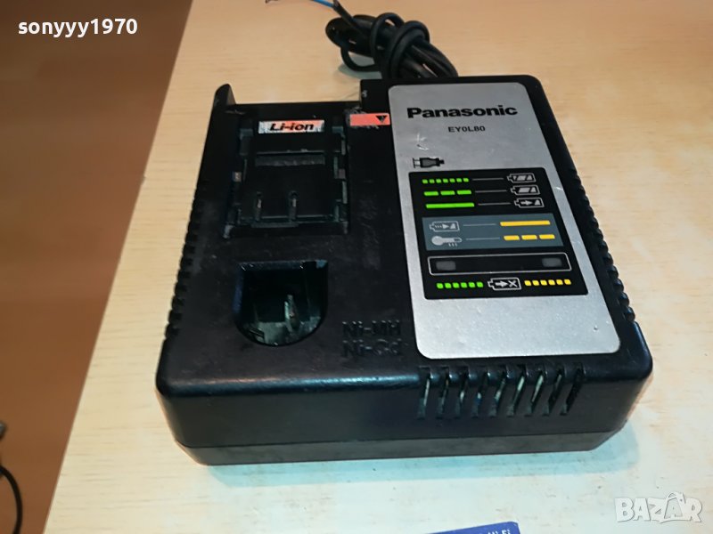 PANASONIC EY0L80 LI-ION NI-MH NI-CD BATTERY CHARGER-ENGLAND 0503231031, снимка 1