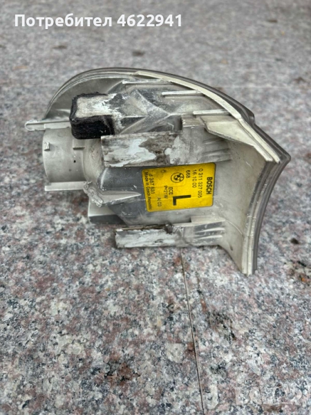 бял ляв мигач за BMW E38 БМВ, снимка 1