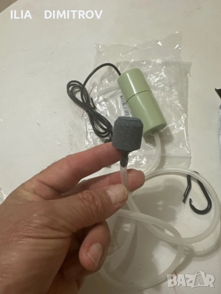 помпа за въздух с usb за риболов аквариум, снимка 1