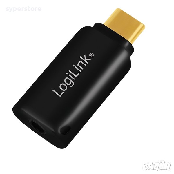 Аудио Адаптер USB-C  към 3.5мм Жак Logilink SS300769, снимка 1