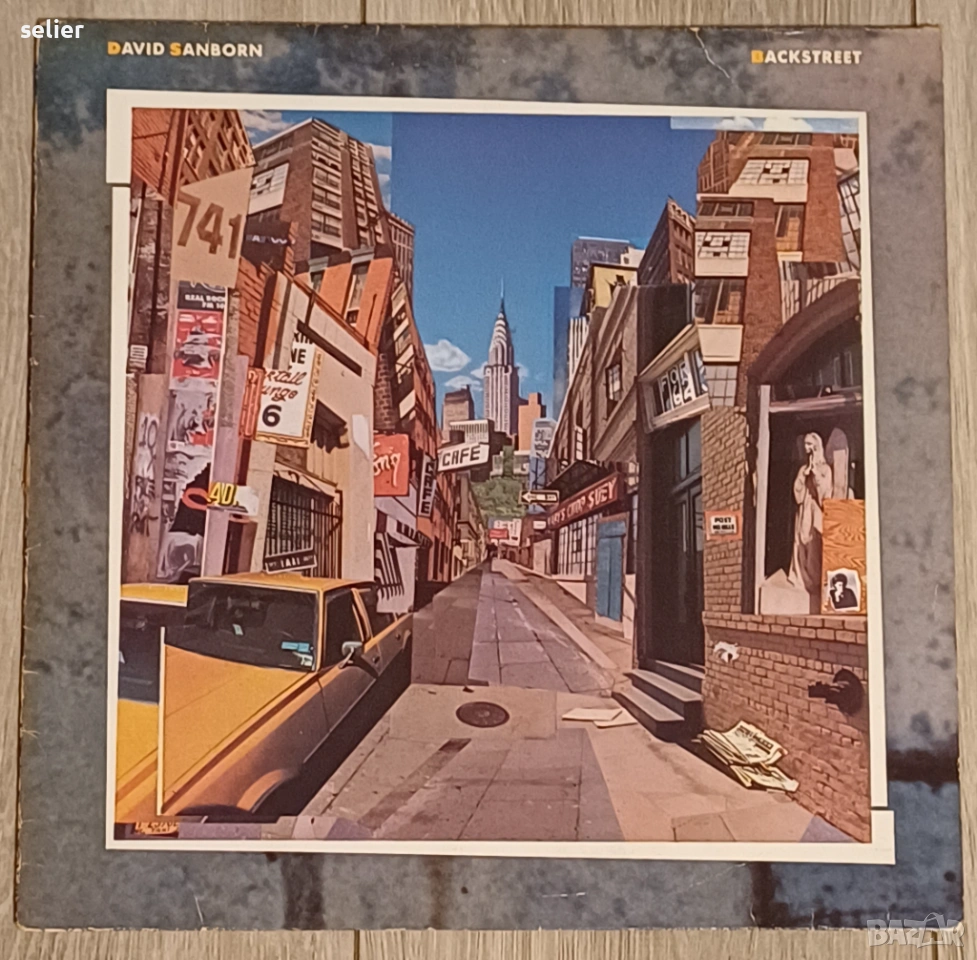 David Sanborn ‎– Backstreet Издание 🇩🇪 GERMANY 1983г Стил:SMOOTH JAZZ Състояние :VG+ Цена:17.90 ев, снимка 1