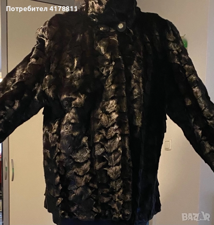 Палто от норка Vissoni, снимка 1