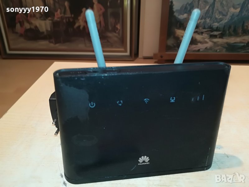 4G РУТЕР-МТЕЛ С 2 СИВИ АНТЕНИ 1908211941, снимка 1