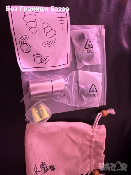 Нови Тапи за уши за спане с шумопотискане за многократни употреба с кутия, снимка 1