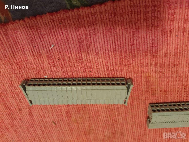 WAGO MCS  индустриален конектор  3.5 mm; 20-пина мъжко и женско комплект, снимка 1