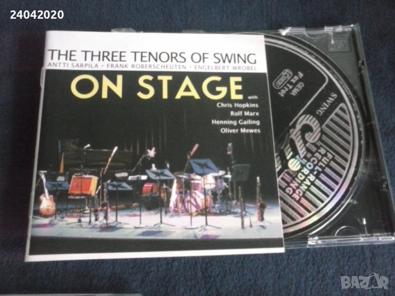 The Three Tenors of Swing оригинален диск, снимка 1