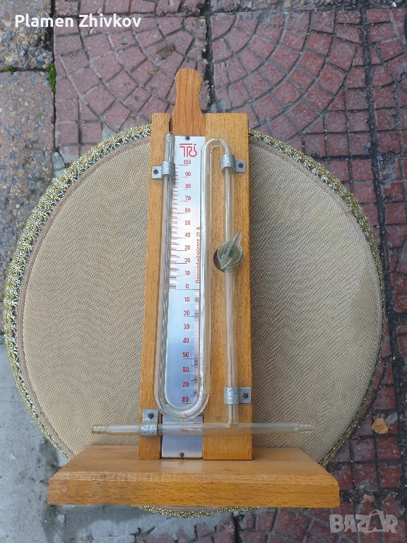 Прецизен немски уред за измерването на газове в тръбопроводи , снимка 1