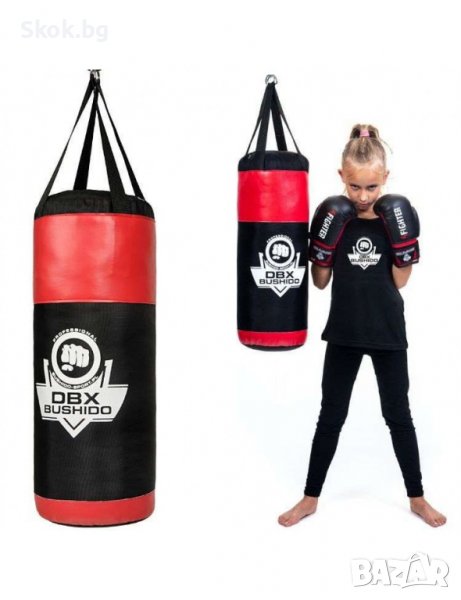 Боксова круша за деца - DBX Bushido Kids - 60x25 cm - 5 kg, снимка 1