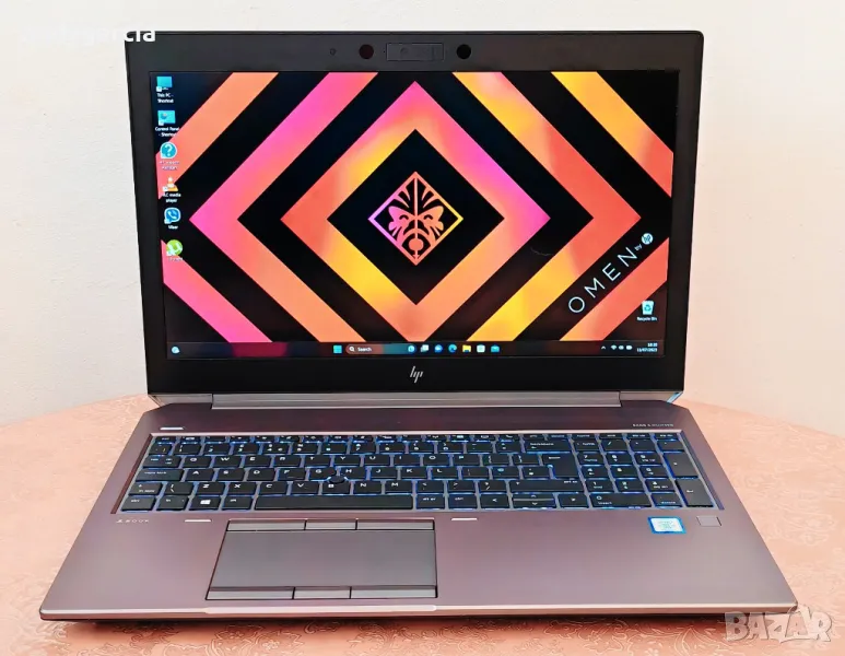 HP ZBook 15 G6/Intel Core i7-9850H/16GB RAM/512GB SSD/NVidia Quadro T1000 4GB/15.6 IPS Full HD, снимка 1