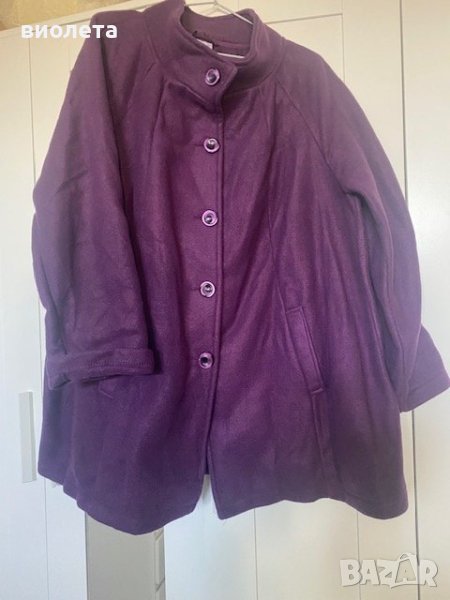 ново дамско манто есен - зима,голям размер, снимка 1