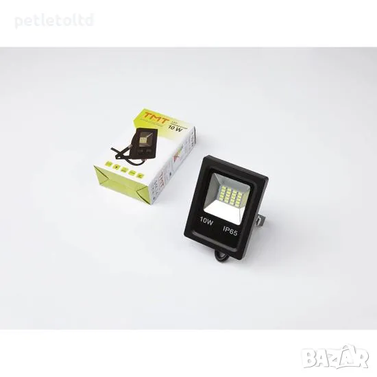 LED Прожектор 10W - 6000K - IP65, снимка 1