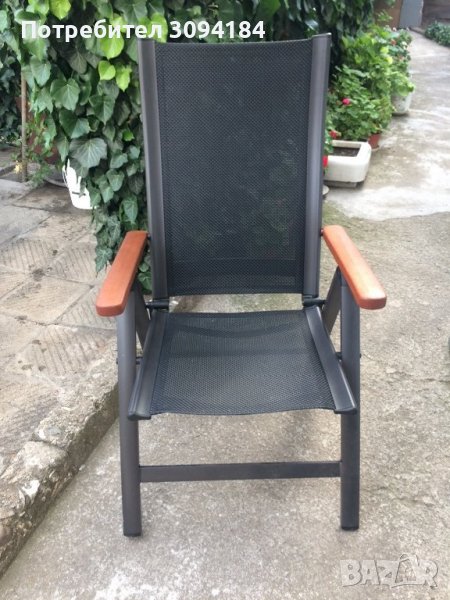 2 бр. сгъваеми регулируеми столове, снимка 1