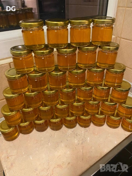 Бурканчета с мед 40 мл. за сватба или кръщене, снимка 1