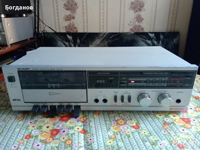 SHARP RT-110H(S) STEREO CASSETTE DECK /SHARP CORPORATION, снимка 1