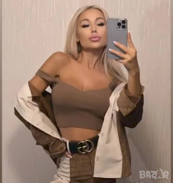 колан от естествена кожа в кутия gucci , снимка 1