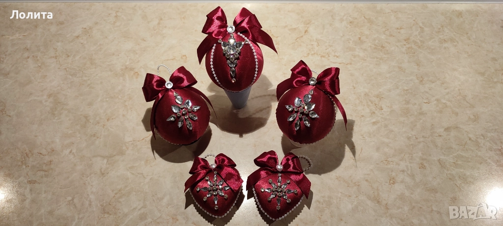 Коледни играчки ръчна изработка , снимка 1