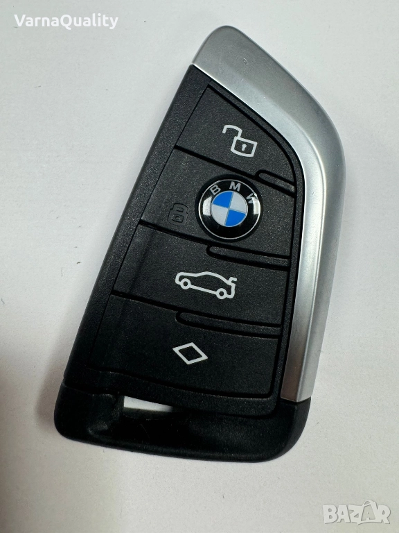 BMW 4-бутонен смарт ключ / дистанционно 434MHZ (G-Series 1/2/3/4/5) – оригинален, тестван 5A40689-1, снимка 1
