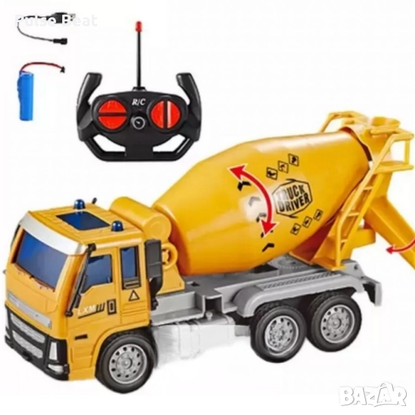 Радиоуправляем бетоновоз Truck Construction R/C, снимка 1