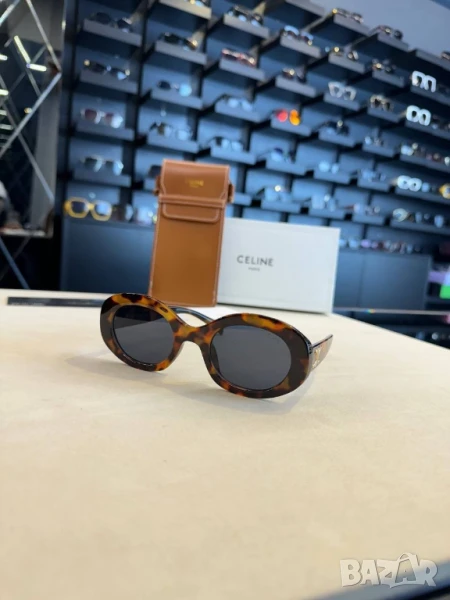 очила с черен обикновен калъф celine, снимка 1