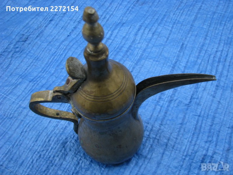 Чаканка ибрик чайник с тугра-2, снимка 1