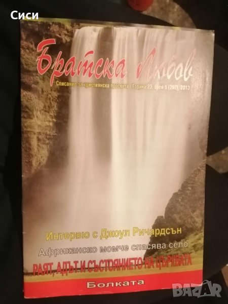 братска любов 2013 год, снимка 1