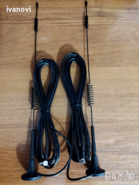 Магнитна антена с TS9 за рутери и/или бисквитки, снимка 1